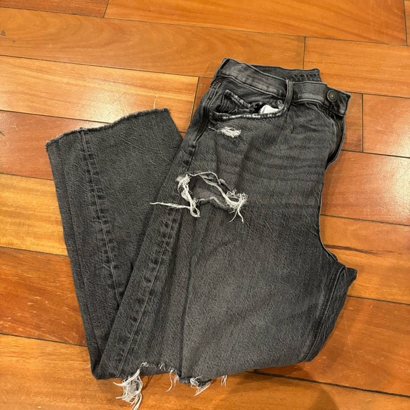 Black Ripped Jeans - Picture 1 of 6